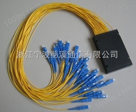 PLC光纤分路器1分8分路器1分16插片式盒式光分路器