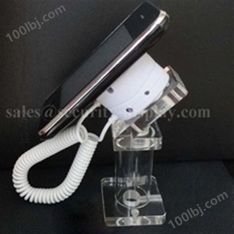 亚克力手机展示支架 透明水晶支架 手机模型展示架 手机防盗支架