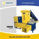 HBA-B120高效高质量玉米芯压块机，快速出包