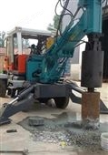 齐全旋挖机作业实拍 旋挖钻 打桩机快速作业原理 打桩机技术参数