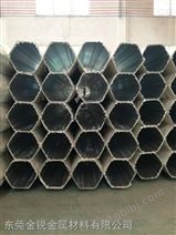 2017铝合金管 铝合金六角管 国标铝管