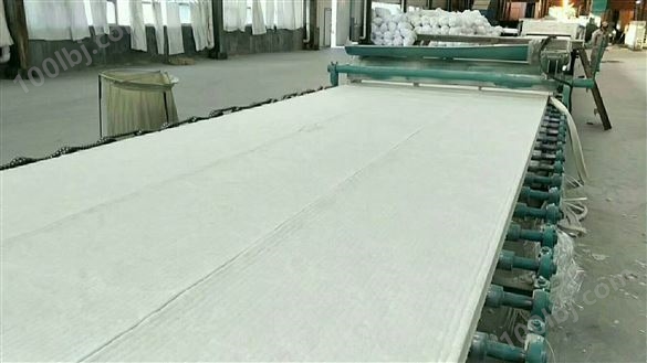 耐高温硅酸铝针刺毯生产